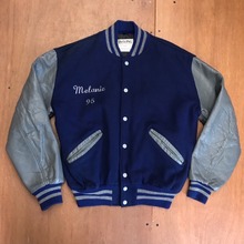 90s Delong wool/leather sleeves varsity jacket ‘ spotswood ‘ (105)