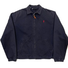 polo navy cotton jacket (100-105 size) usa made
