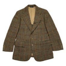 polo wool tweed gun club check jacket (90-95 size)