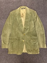 70~80s Brooks brothers brooksgate green corduroy 2button jacket (100추천)