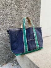 70s LL Bean heavy canvas boat &amp; tote (M size)