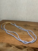 original beeds necklace (BLUE, MULTI STRIPE)
