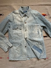 POLO RALPHLAUREN hickory denim chore jacket (M size, 100~105 추천)