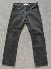 00s levis 505 black jean (34 inch)
