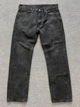 00s levis 505 black jean (37 inch)