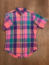Polo Ralph Lauren madras bd shirt (M size, 95~100 추천)