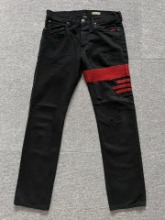 polo repaired black jean (33 inch)