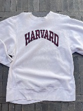 80s champion reverse weave sweatshirt 하버드 (XL size, 105~103 추천)