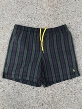 Polo sport faded cotton black watch swim shorts (33~36인치 추천)