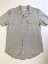 98 helmut lang double breasted open collar half slv shirt (52 size, 105~ 추천)