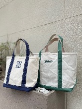 l.l. bean navy boat and tote bag (small size)