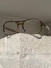 50-60s vintage two bridge acetate glasses