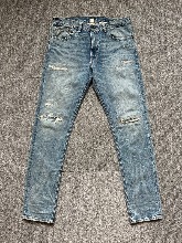 RRL union standard destroyed jeans 32/32 (34인치 추천)