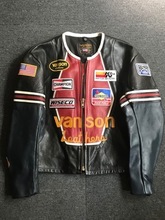 vtg Vanson one star motorcycle leather jacket USA made (50 size, 105 이상 추천)