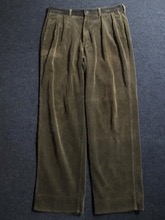 80s Polo Ralph Lauren 2pleats corduroy pants USA made (~34인치 추천)