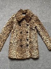 denim and supply leopard printed fur coat (XXS size, 90 추천)