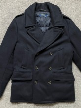 polo wool blend down peacoat (M size, 100 추천)
