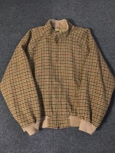 8-90s Polo Ralph Lauren gun club tweed bomber jacket USA made (XL size, 103~ 추천)