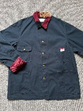 cal o line multi-color collar chore jacket (L size, 100-105 추천)