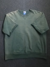 90s champion sun fade distressed cut off slv sweatshirt (XL size, 100~ 추천)