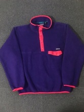 90s patagonia synchilla snap-t fleece USA made (L size, ~105 추천)