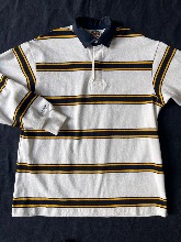 barbarian stripe rugby shirt (XL size, 105 추천)