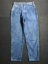 90s lee high waist tapered leg jeans USA made (12M size, ~29인치 추천)