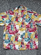 sunsurf kilohana aloha girl hawaiian shirt (XL size, 105-110 추천)