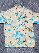 sun surf kuonakakai the spacer shirt hawaiian shirt (M size, 105 추천)