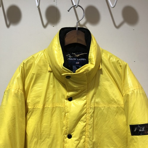 90s polo sports down parka(about 100size)