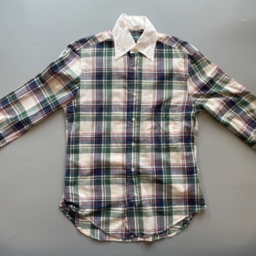 Gitmanbros cotton check shirt (95 size)