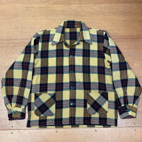 heavy wool over shirt size 105