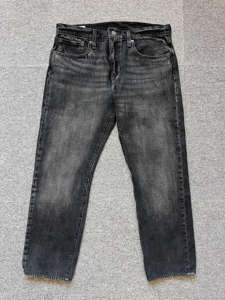 levis 502 black jean (32/32 size, 32-33인치 추천)
