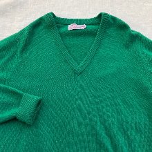 ballantyne geelong wool vneck sweater (95 size)
