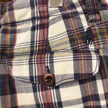 Polo Ralph Lauren cotton plaid shorts with drawstring (30-32인치)