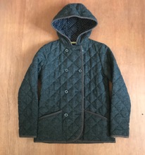 traditional weatherwear tweed hoodie jacket (표기34, 90 size)